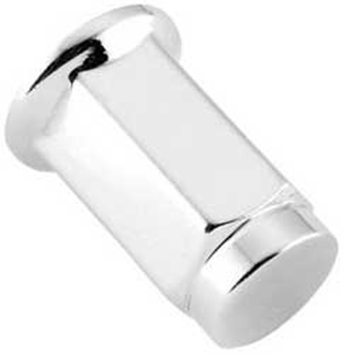 Flat Chrome Lug Nuts 12mm x 1.25 - 16 pcs 