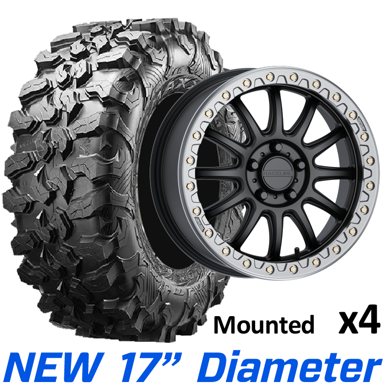 Maxxis Carnivore 17" Pkg Maxxis Carnivore Tire Wheel Package