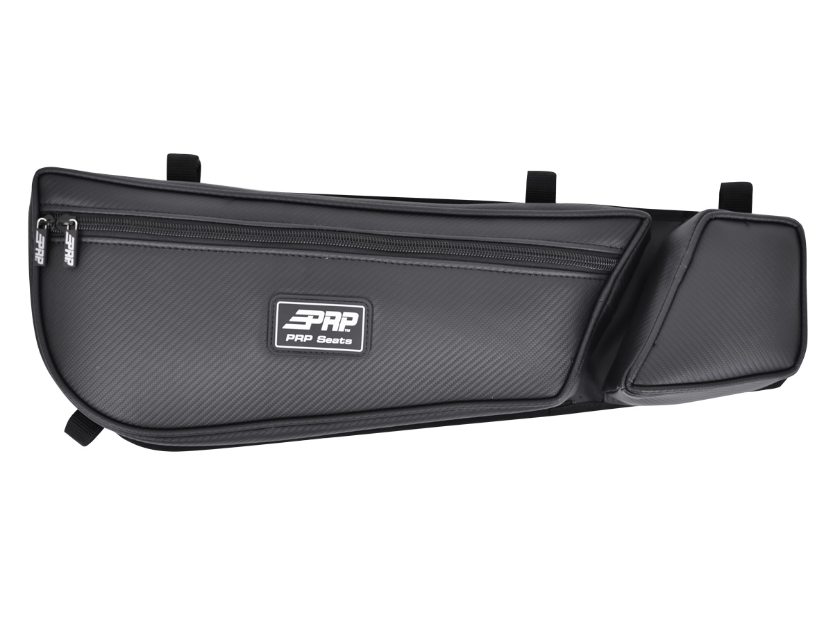 PRP Maverick X3 Door Bags with Knee Pads - Black Piping