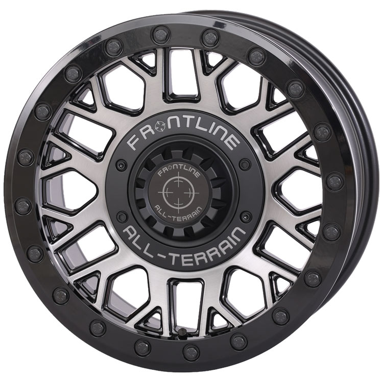 Frontline 454 Brushed Gray Wheel