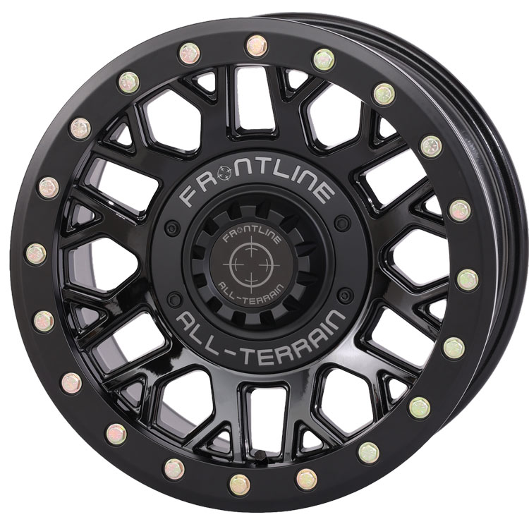 Frontline 454 Gloss Black Wheel