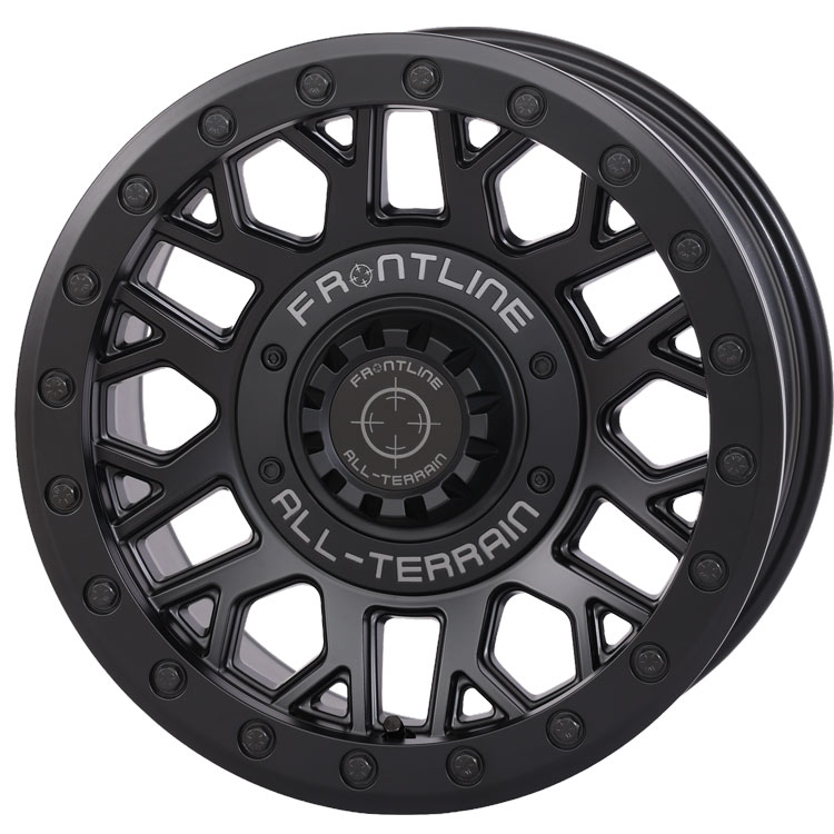 Frontline 454 Matte Black Wheel