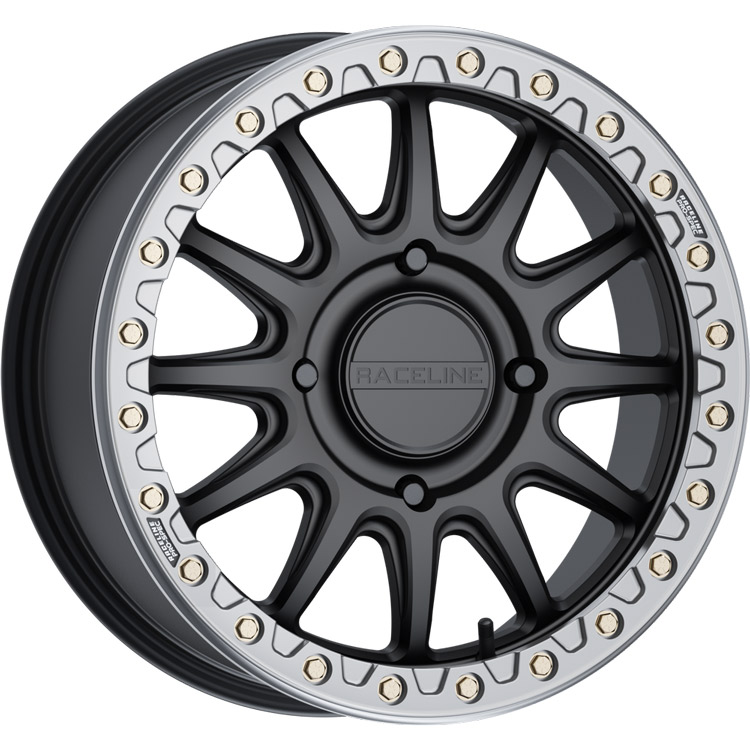 Raceline Alpha Black 17x7 5+2 Wheel