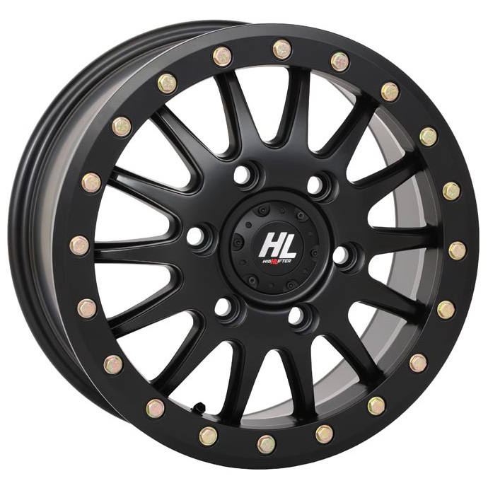 High Lifter HL24 Black 15x7 5+2 Wheel
