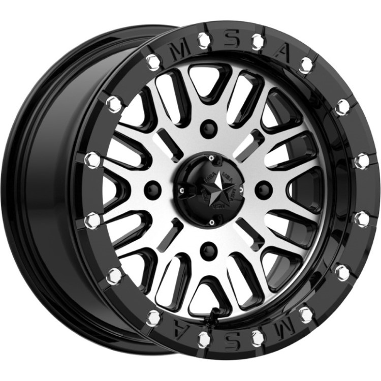 MSA M37 Brute 14x7 4+3 Wheel
