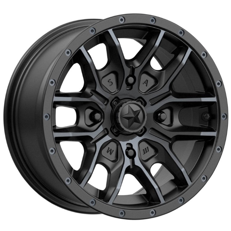 MSA M43 Fang 14x7 4+3 Wheel
