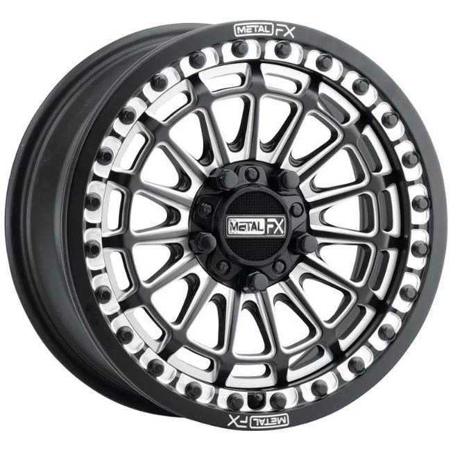 Metal FX Delta R Black Contrast Cut Wheel