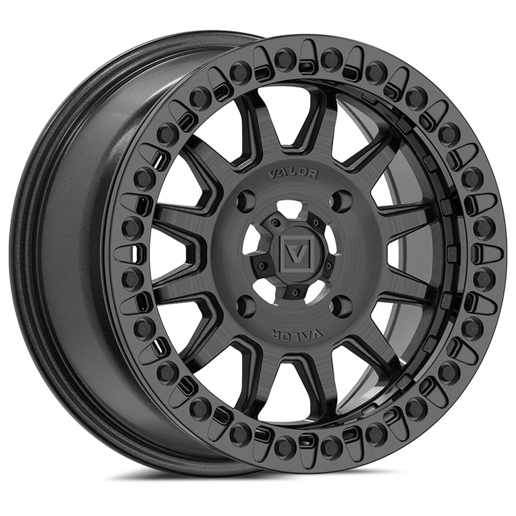 Valor V09 Brushed Charcoal Wheel