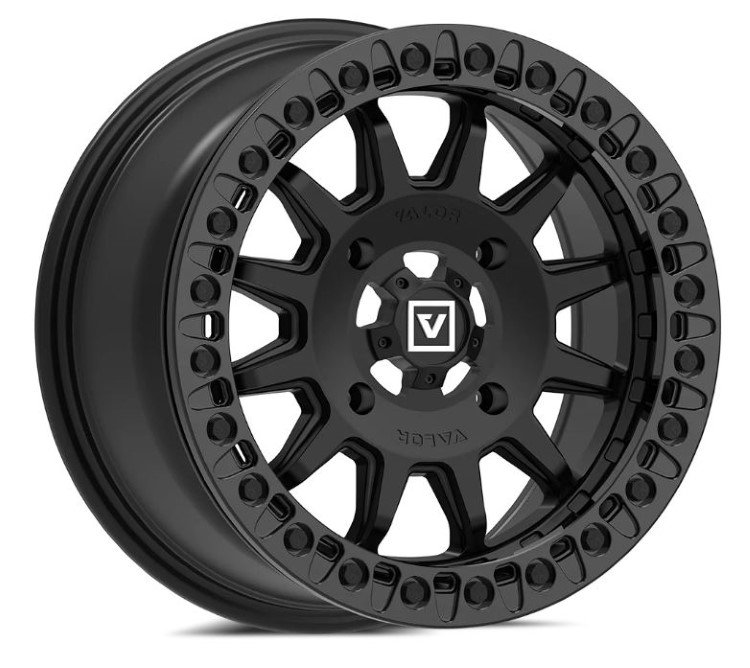 Valor V09 Satin Black 15x10 5+5 Wheel