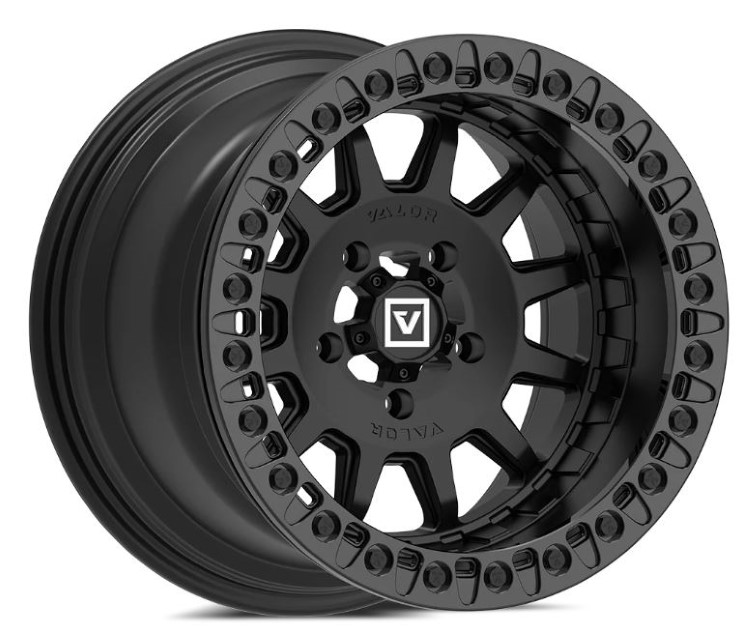 Valor V09 Satin Black 15x10 5+5 Wheel