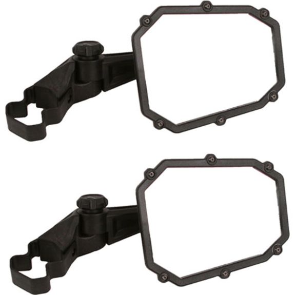 ATV/UTV Tek 'Elite Series 1' UTV Side Mirrors with Dual Axis Breakaway, Pair