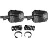 ATV/UTV Tek 'Elite Series 1' UTV Side Mirrors with Dual Axis Breakaway, Pair