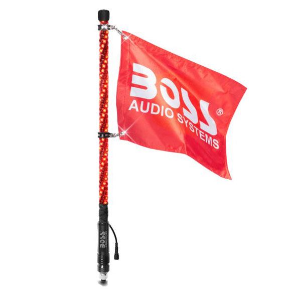 Boss Audio 2 RGB LED WP2 Whip Flag