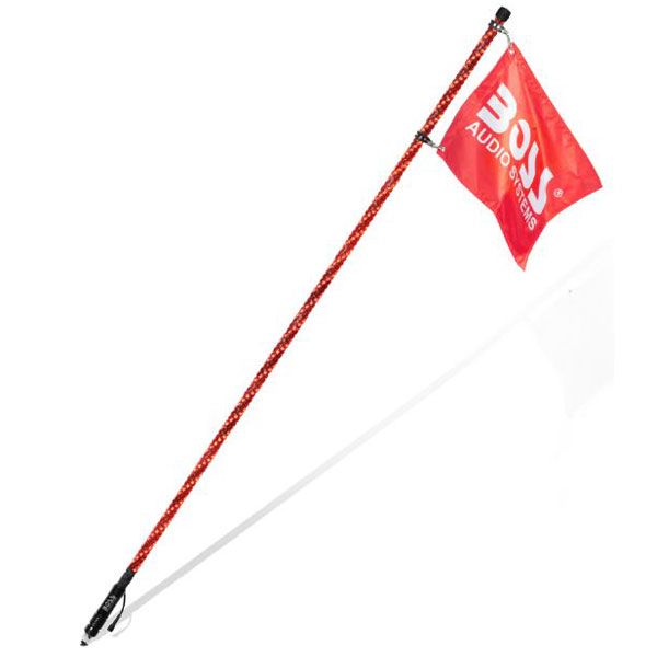 Boss Audio 6 RGB LED WP6 Whip Flag