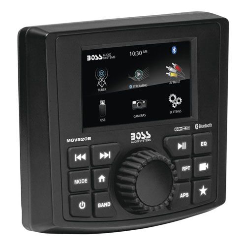 Boss Audio Guage-Sytele Mech-Less Multimedia Player