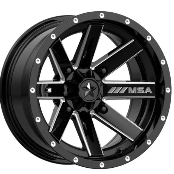 MSA M41 Boxer 14x7 2+5 Wheel