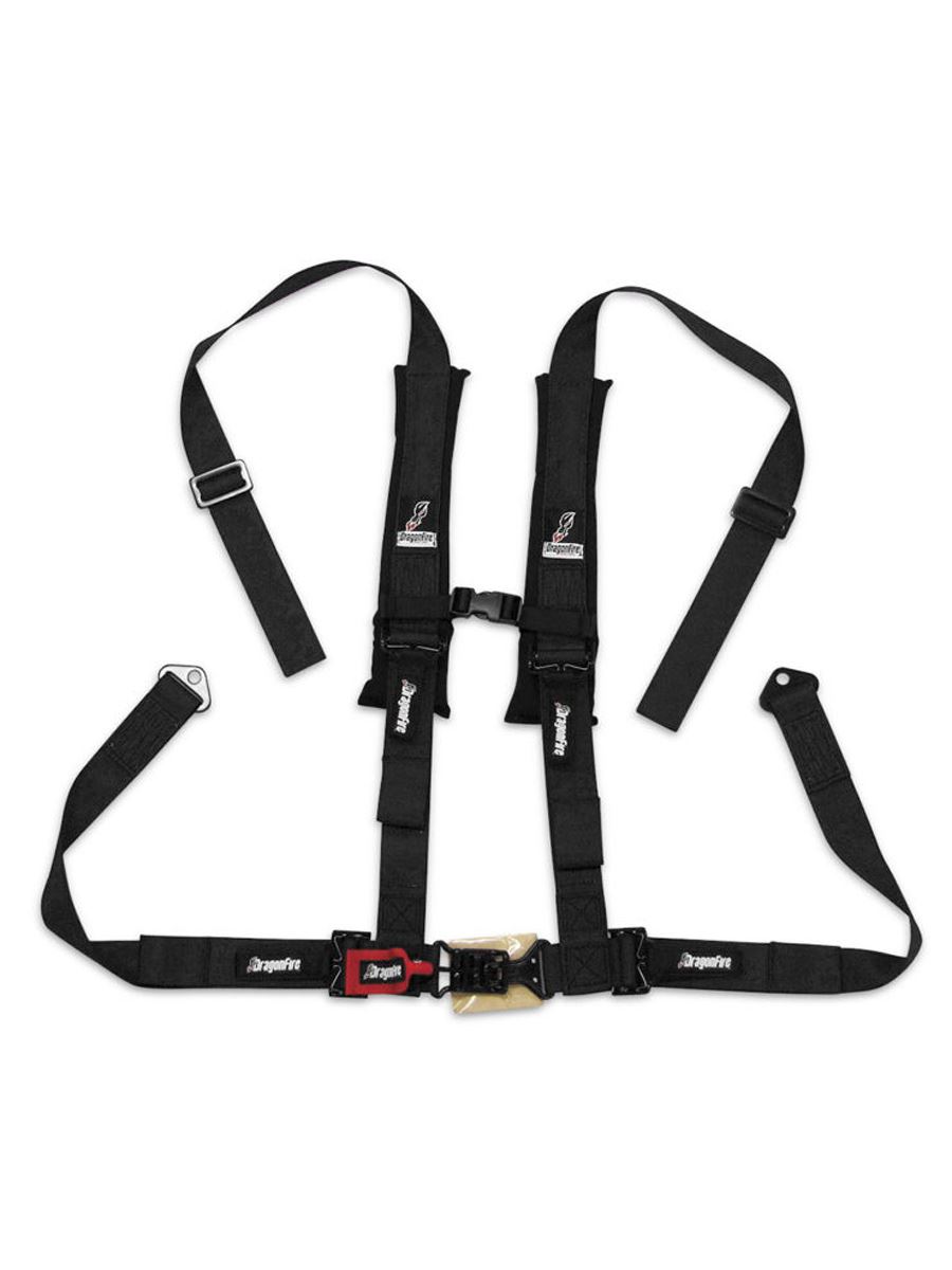 DragonFire Racing 4.2 H-Style Black Harness