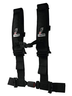 DragonFire Racing 4.3 EZ Adjust H-Style Black Harness