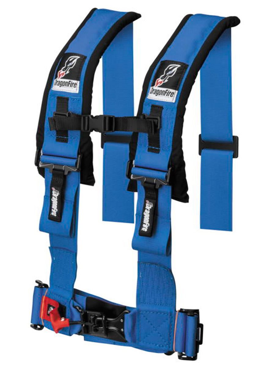 DragonFire Racing 4.3 H-Style Blue Harness