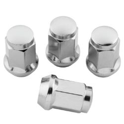 Chrome Hex 17mm Lug Nuts 12mm x 1.50