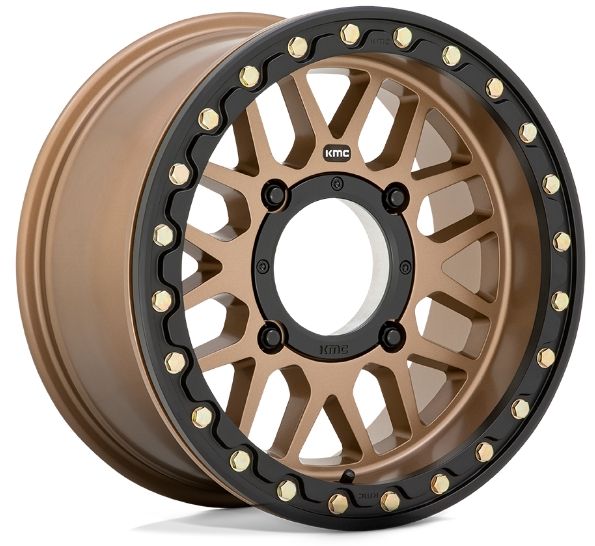 KMC KS235 Grenade Bronze Beadlock 15x7 4/156 +10mm 
