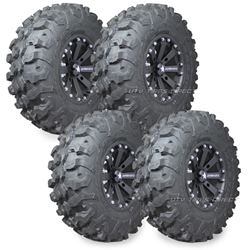 Maxxis Carnivore 14" Kit Maxxis Carnivore Tire Wheel Package