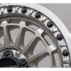 Metal FX Delta R Raw Machine Beadlock Wheel - 