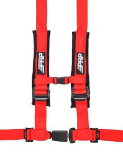 PRP 4.2 4-Point Red Harness 