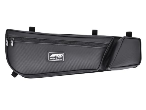 PRP Maverick X3 Door Bags with Knee Pads - Black Piping