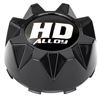 STI HD5 / HD6 Gloss Black Center Caps 4/137 - 4/156 - 2 pack 