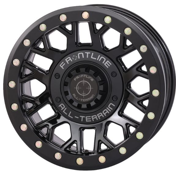 Frontline 454 Gloss Black Wheel