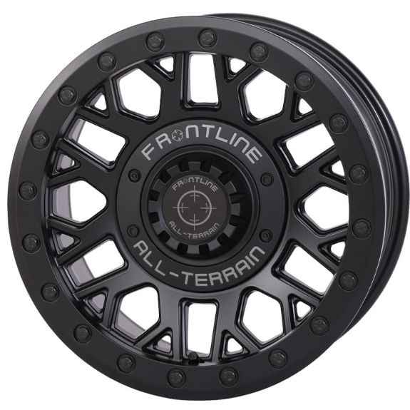 Frontline 454 Matte Black Wheel