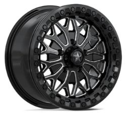 MSA M53 Bolo Gloss Black Milled Wheel