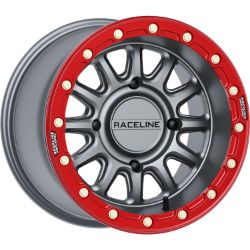 Raceline Alpha Gunmetal 4-LUG Wheel