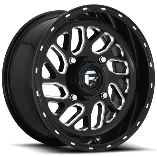Fuel Triton D581 16x7 4+3 Wheel