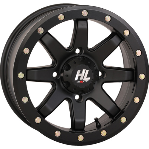 High Lifter HL9 Black 15x7 6+1 Wheel