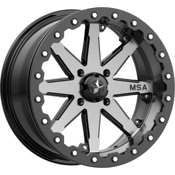 MSA Lok 16x7 3.5+3.5 Wheel
