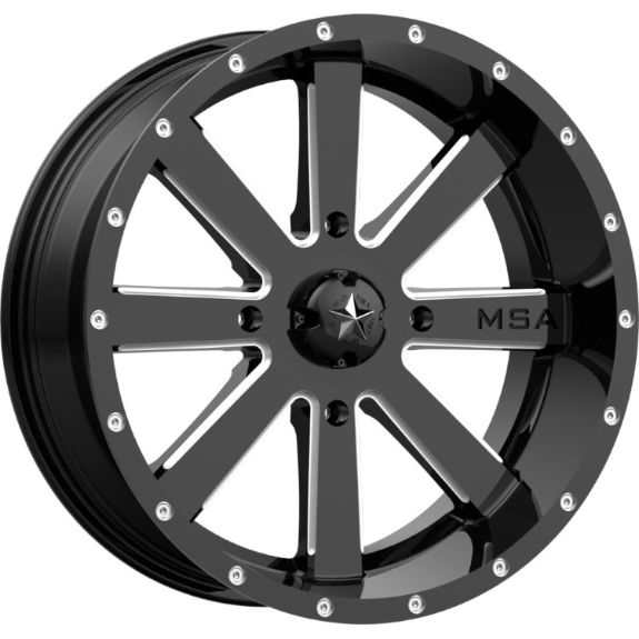 MSA Flash 18x7 3.5+3.5 Wheel