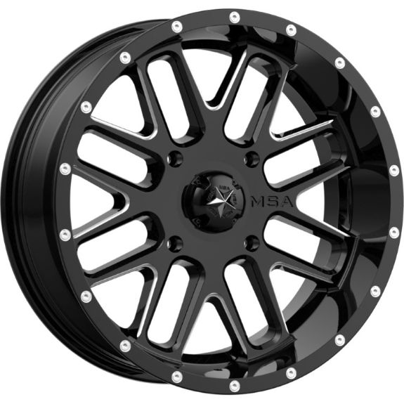 MSA Bandit 18x7 3.5+3.5 Wheel