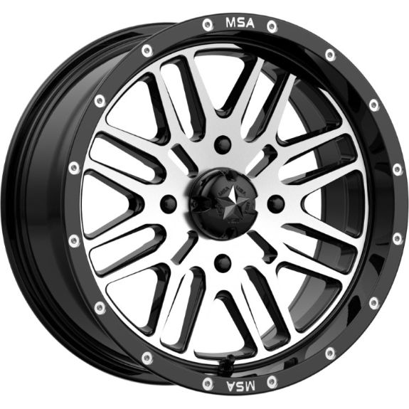 MSA M38 Brute 16x7 4+3 Wheel