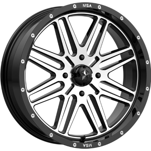 MSA M38 Brute 20x7 4+3 Wheel