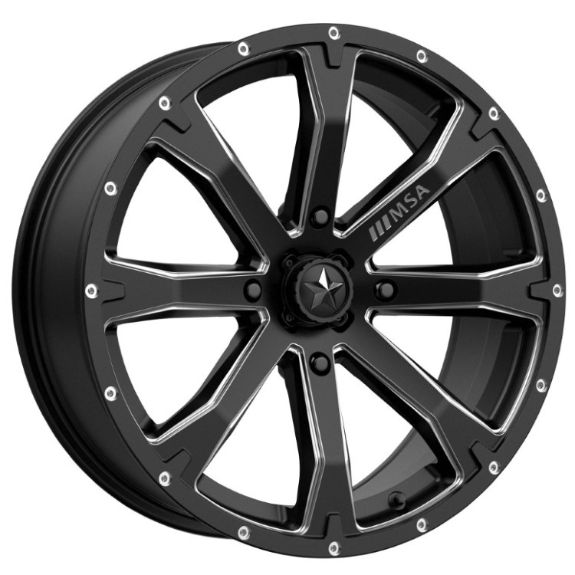MSA M42 Bounty 18x7 4+3 Wheel