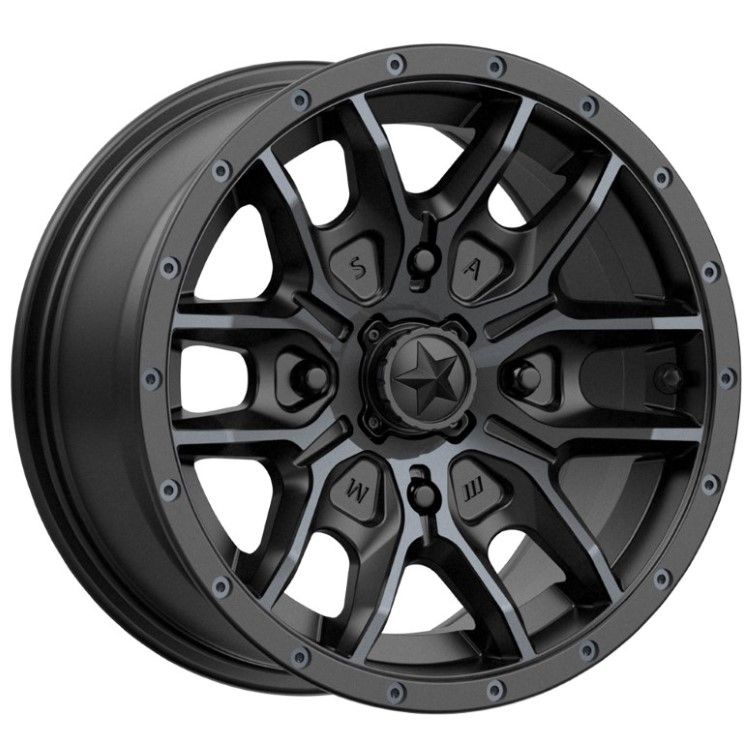 MSA M43 Fang 14x7 4+3 Wheel
