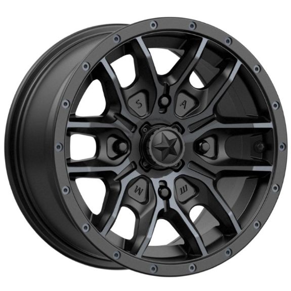 MSA M43 Fang 14x7 4+3 Wheel