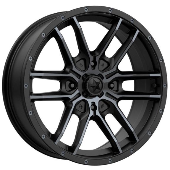 MSA M43 Fang 18x7 4+3 Wheel