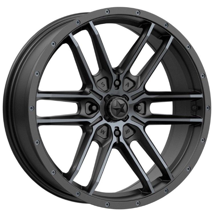 MSA M43 Fang 20x7 4+3 Wheel