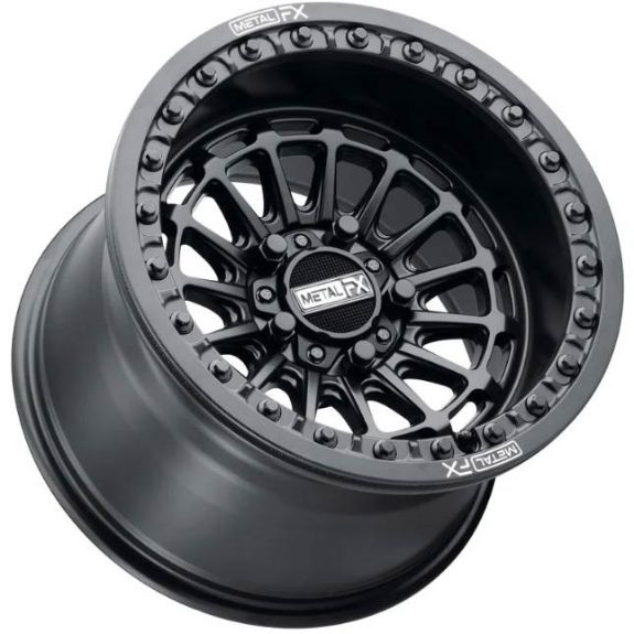 Metal FX Delta R Black 15x10 5+5 Wheel