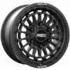 Metal FX Delta R Black 15x7 5+2 Wheel