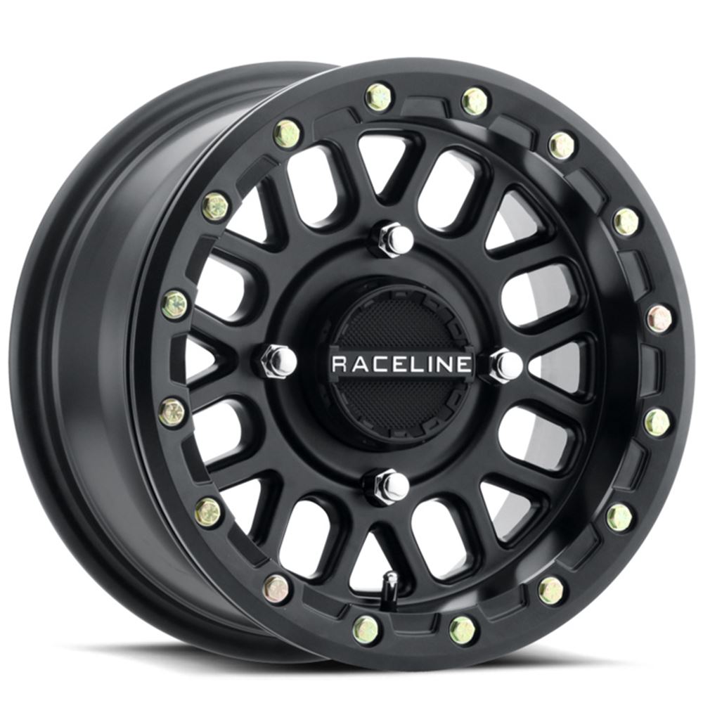 Raceline Podium Black 15x6 5+1 Wheel