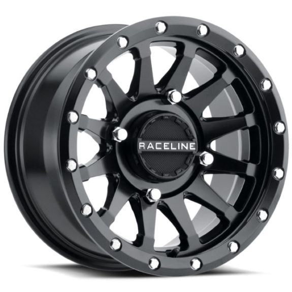 Raceline Trophy Black 14x7 4+3 Wheel